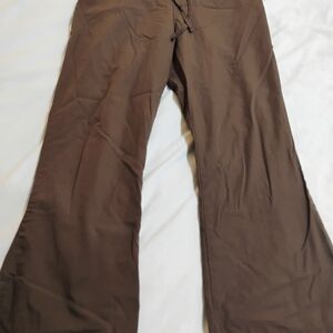 Women's Comfortable Brown Scrub Pants